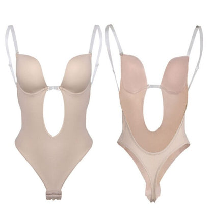 Bodysuit Corset Backless Bra Shapewear