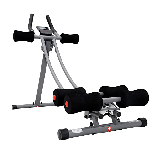 Sunny Health & Fitness Core Glider Ab Waist Trainer Machine - SF-A022005