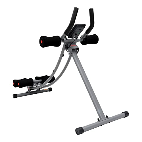 Sunny Health & Fitness Core Glider Ab Waist Trainer Machine - SF-A022005