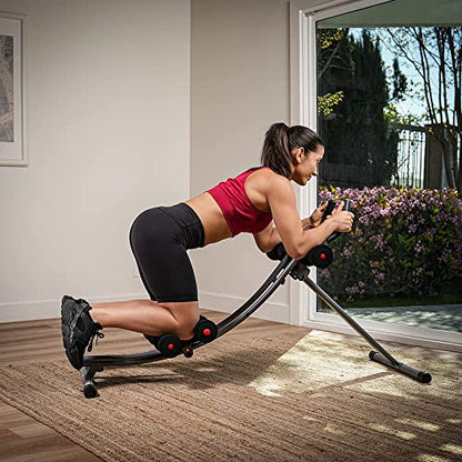 Sunny Health & Fitness Core Glider Ab Waist Trainer Machine - SF-A022005