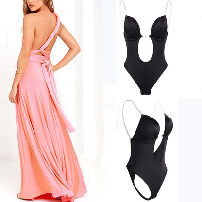 Bodysuit Corset Backless Bra Shapewear